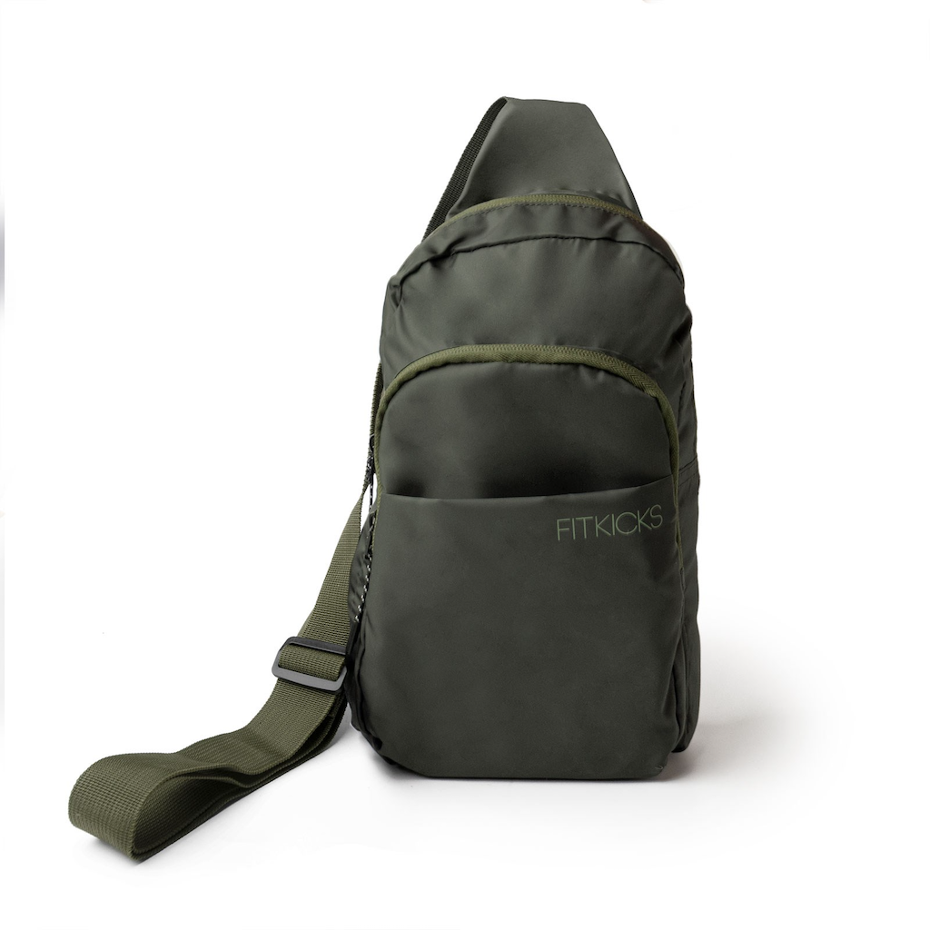 GREEN Hideaway Packable Sling FITKICKS Apparel & Accessories - Bags