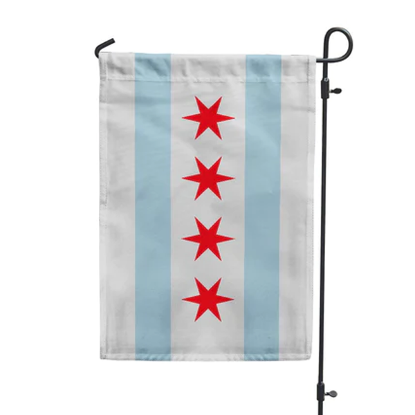 Chicago Garden Flag Flags For Good Home - Wall & Mantle - Flags
