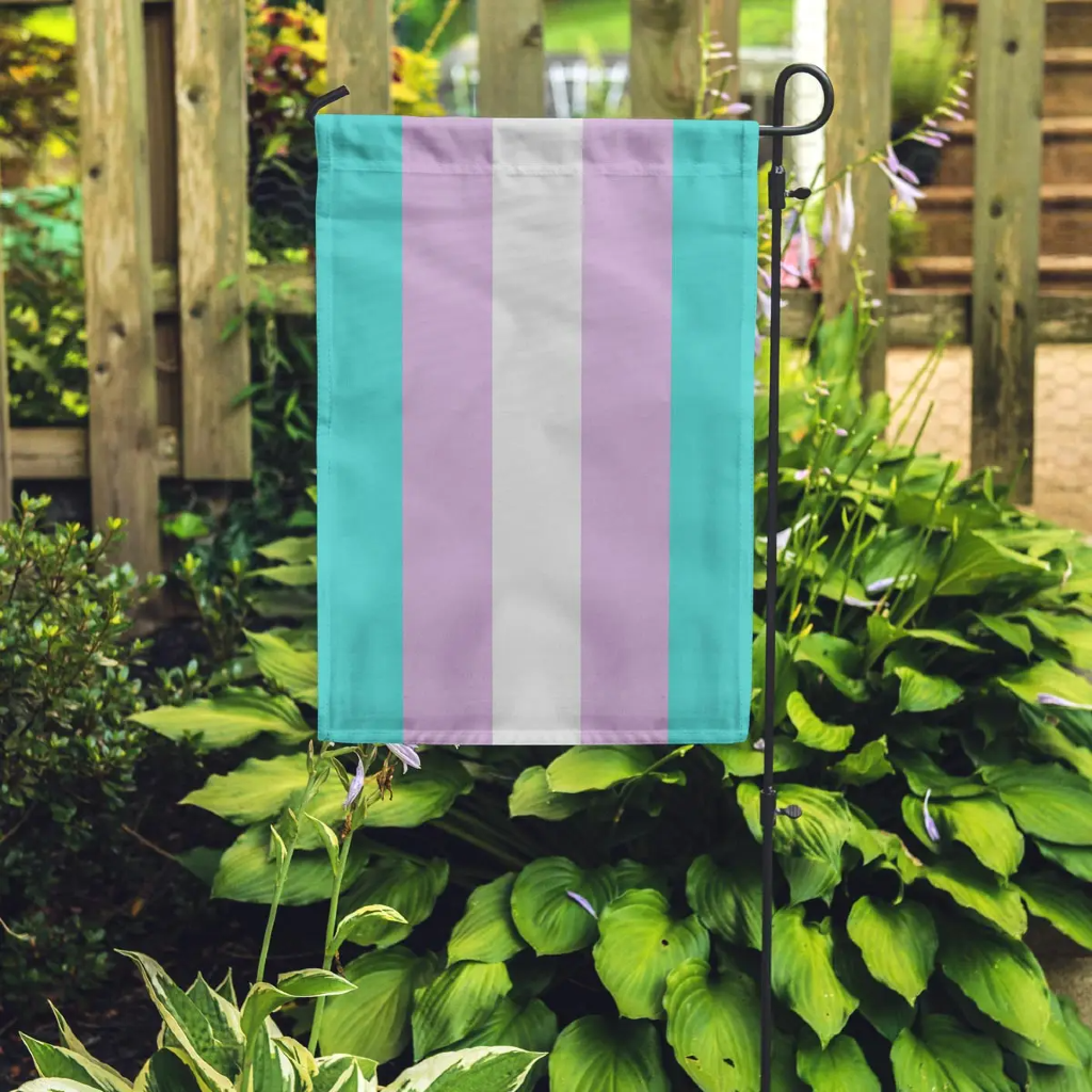 Trans Flag Garden Flag Flags For Good Home - Wall & Mantle - Flags