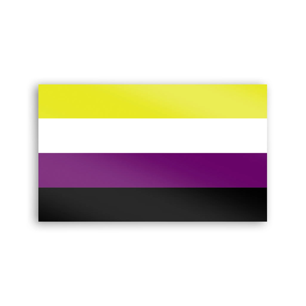 Nonbinary Sticker Flags For Good Impulse - Decorative Stickers