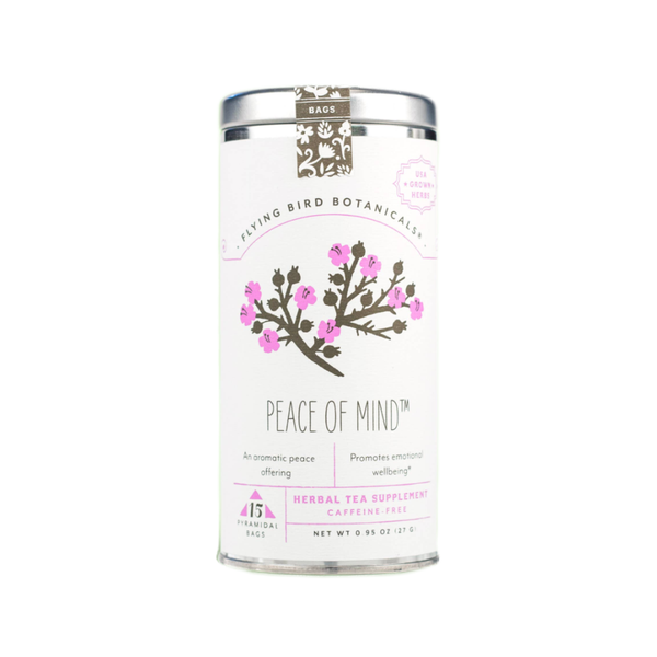 Peace of Mind Tea Bags Flying Bird Botanicals Home - Kitchen & Dining - Tea & Infusions