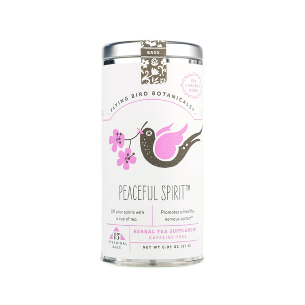 Peaceful Spirit Tea Bags Flying Bird Botanicals Home - Kitchen & Dining - Tea & Infusions