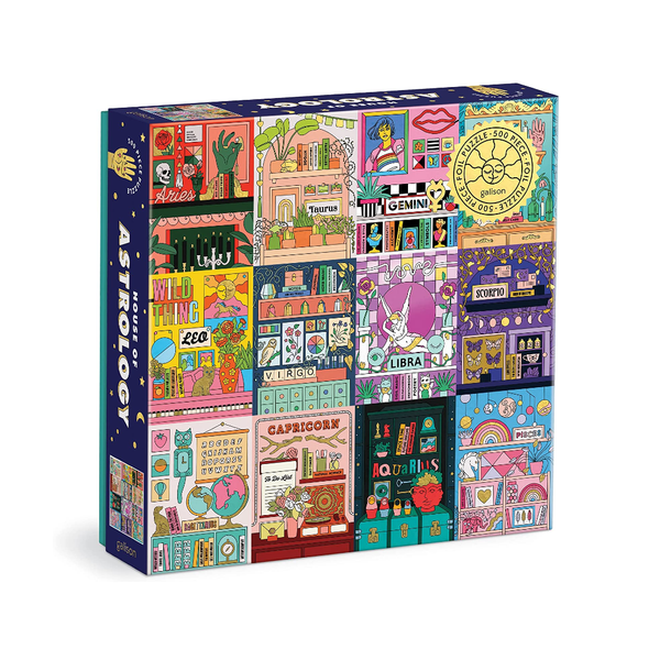 House Of Astrology 500 Piece Jigsaw Puzzle Galison Toys & Games - Puzzles & Games - Jigsaw Puzzles