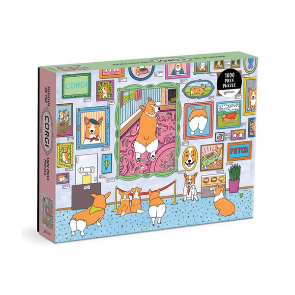 Museum Of The Corgi 1000 Piece Puzzle Galison Toys & Games - Puzzles & Games - Jigsaw Puzzles