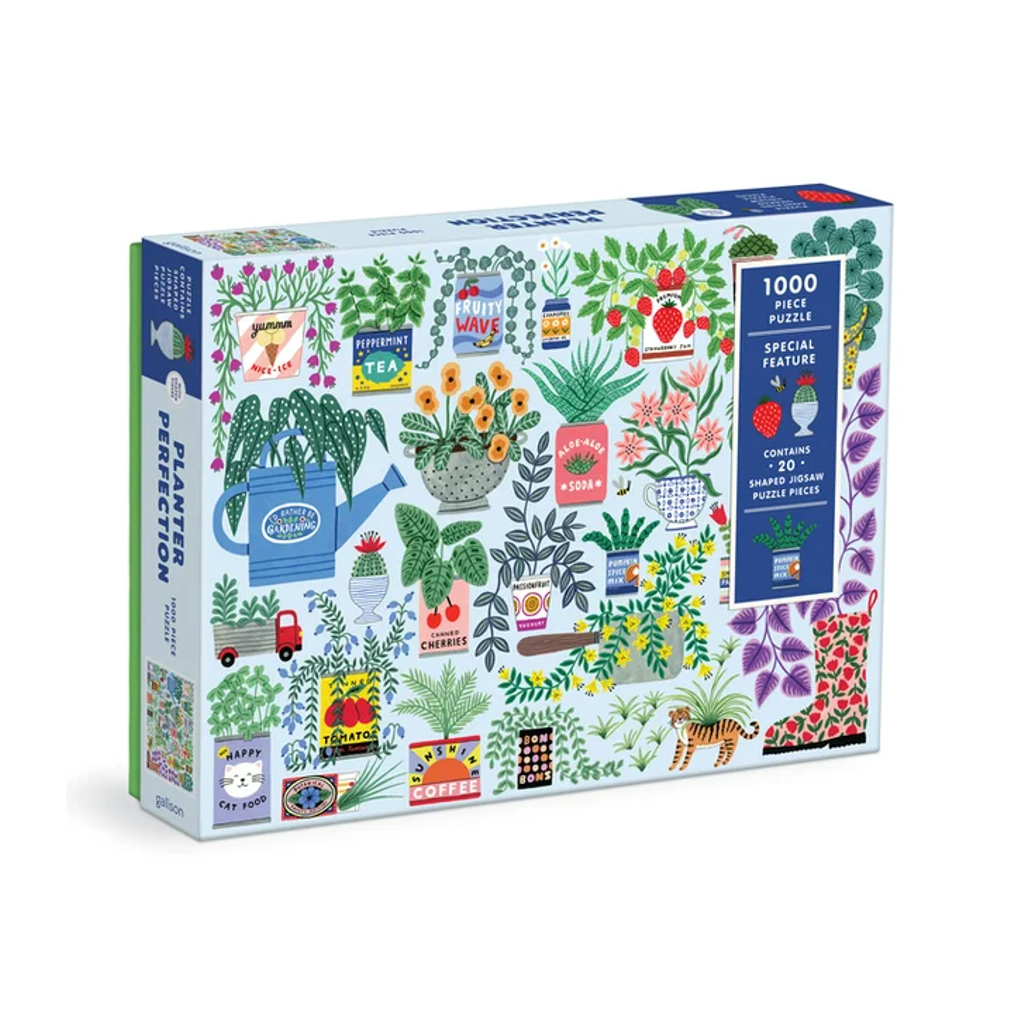 Planter Perfection 1000 Piece Jigsaw Puzzle Galison Toys & Games - Puzzles & Games - Jigsaw Puzzles