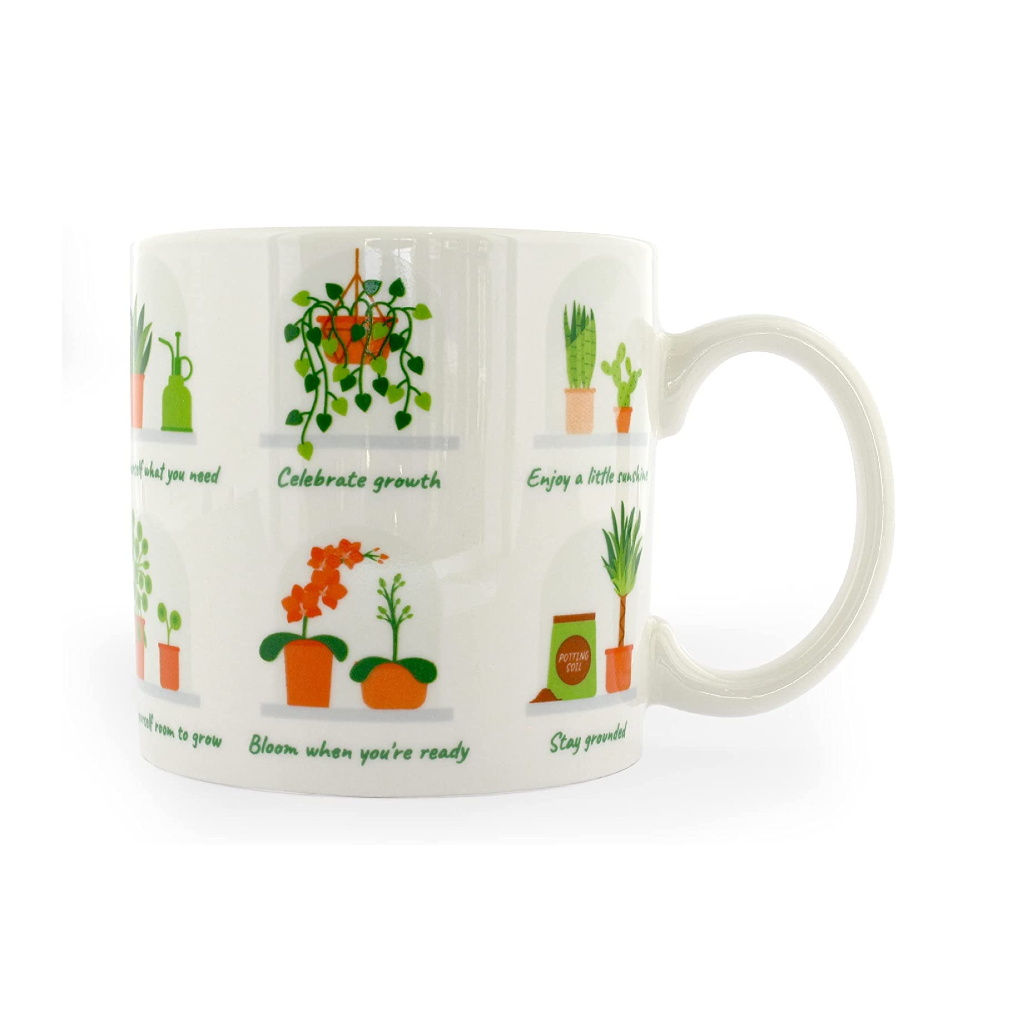 Houseplant Mindfulness Mug Ginger Fox Home - Mugs & Glasses