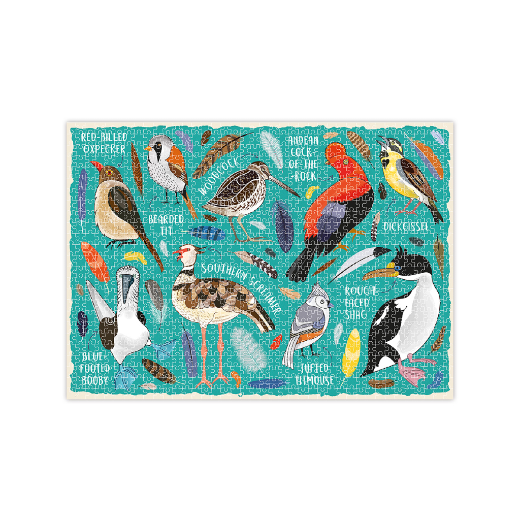 Fowl Language 1000 Piece Jigsaw Puzzle Ginger Fox Toys & Games - Puzzles & Games - Jigsaw Puzzles