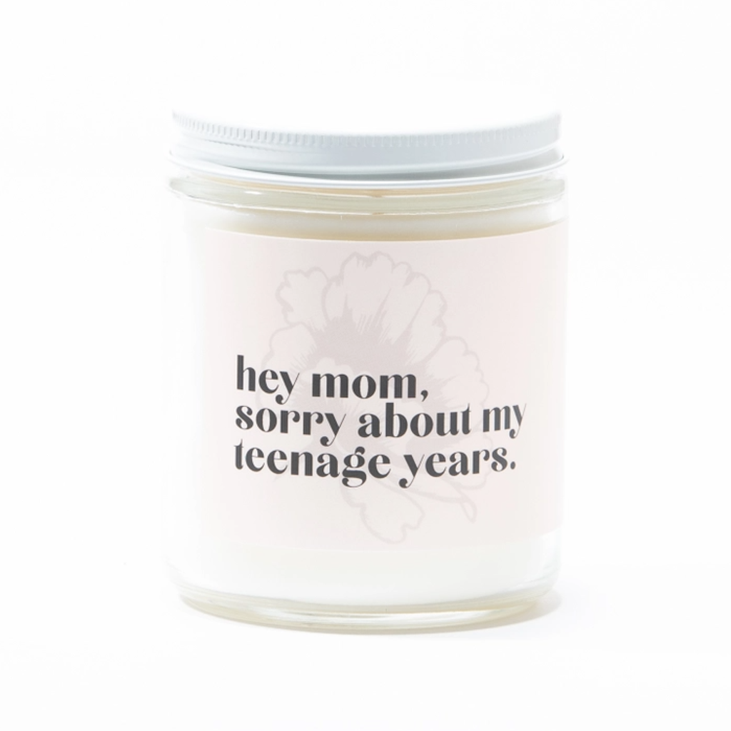 GJC CANDLE SOY SORRY ABOUT MY TEENAGE YEARS STANDARD BLACKBERRY AMBER Ginger June Candle Co. Home - Candles - Specialty