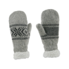Gray Snowflake Mittens - Adult Grand Sierra Apparel & Accessories - Winter - Adult - Gloves & Mittens
