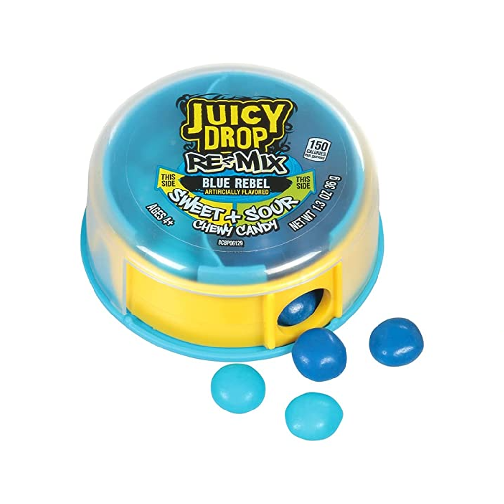 Blue Rebel Juicy Drop Re-Mix Grandpa Joe's Candy Candy, Chocolate & Gum