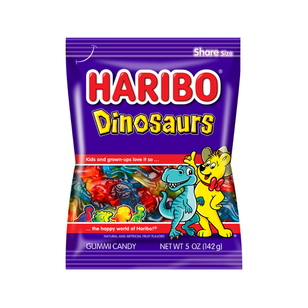 Haribo Dinosaurs Gummi Candy Grandpa Joe's Candy Candy, Chocolate & Gum