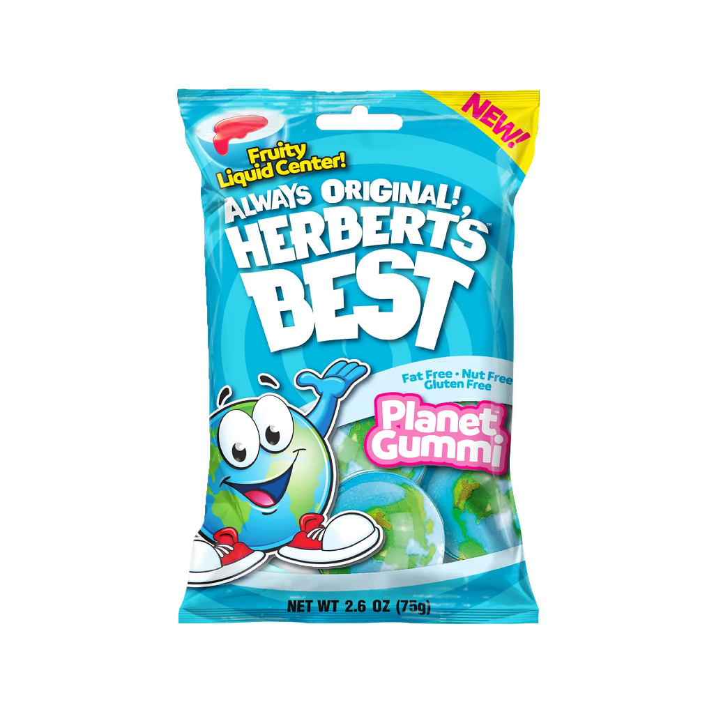 Herbert's Best Planet Gummi Grandpa Joe's Candy Candy, Chocolate & Gum