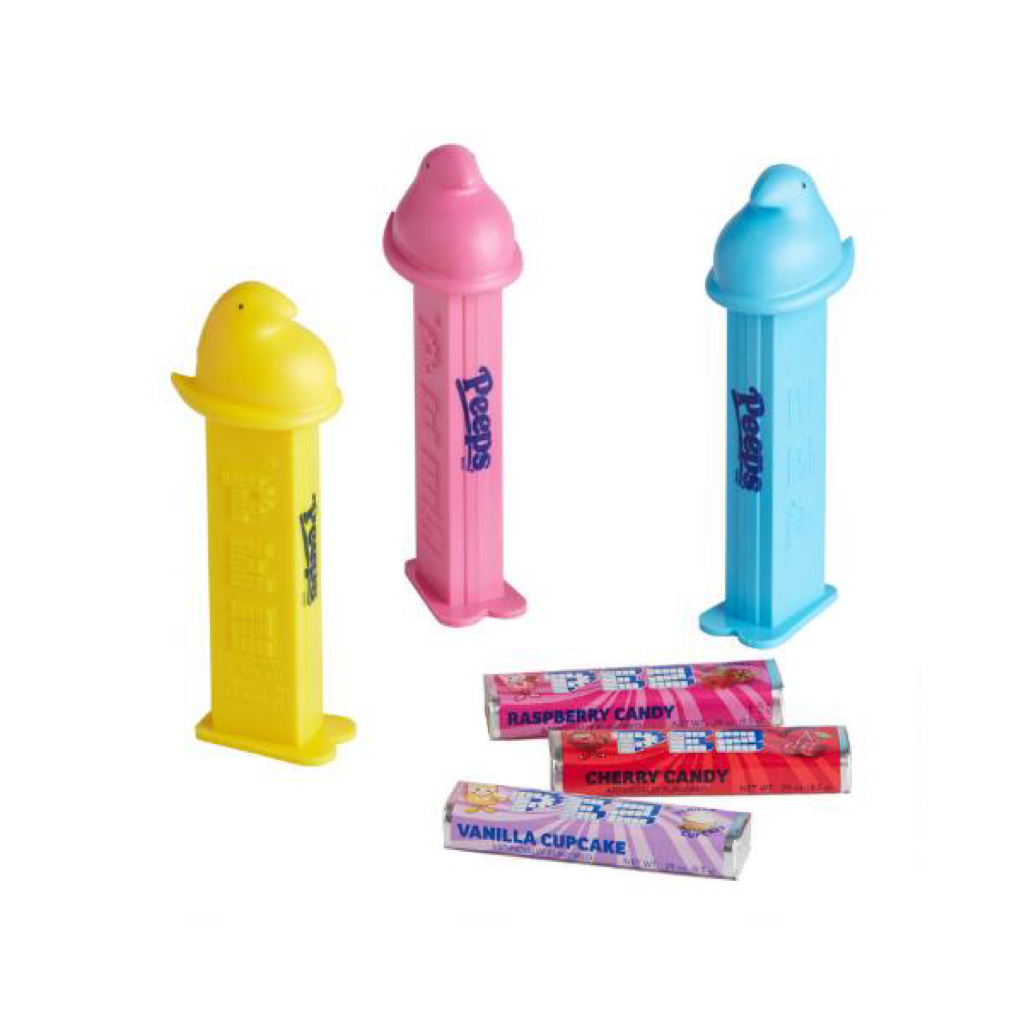 Easter Peeps Pez Candy - Assorted Grandpa Joe's Candy Candy, Chocolate & Gum - Holiday