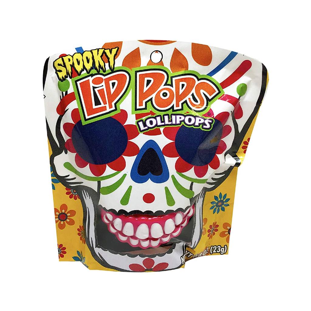 Spooky Lip Pops - Assorted Grandpa Joe's Candy Candy, Chocolate & Gum - Holiday