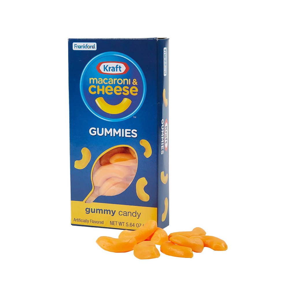 Frankford Gummy - Kraft Macaroni & Cheese Gummy Candy - Grandpa Joe's Candy  Shop