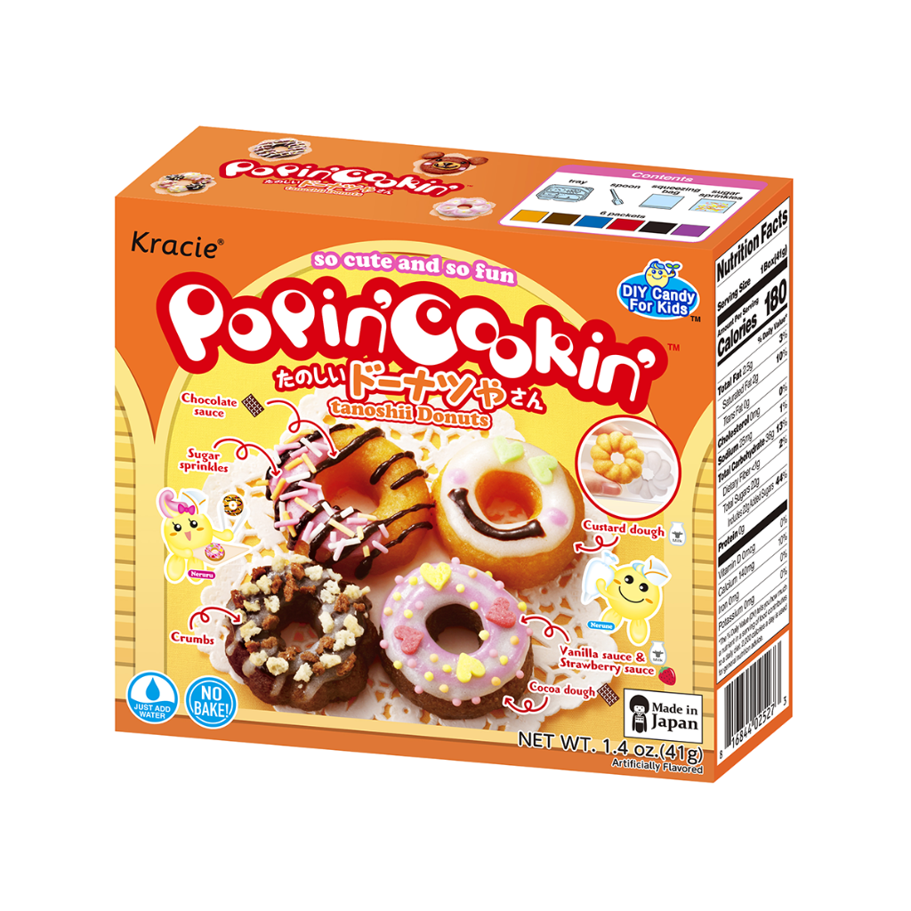 Popin' Cookin' DIY Candy Kit - Donuts from Grandpa Joe's Candy