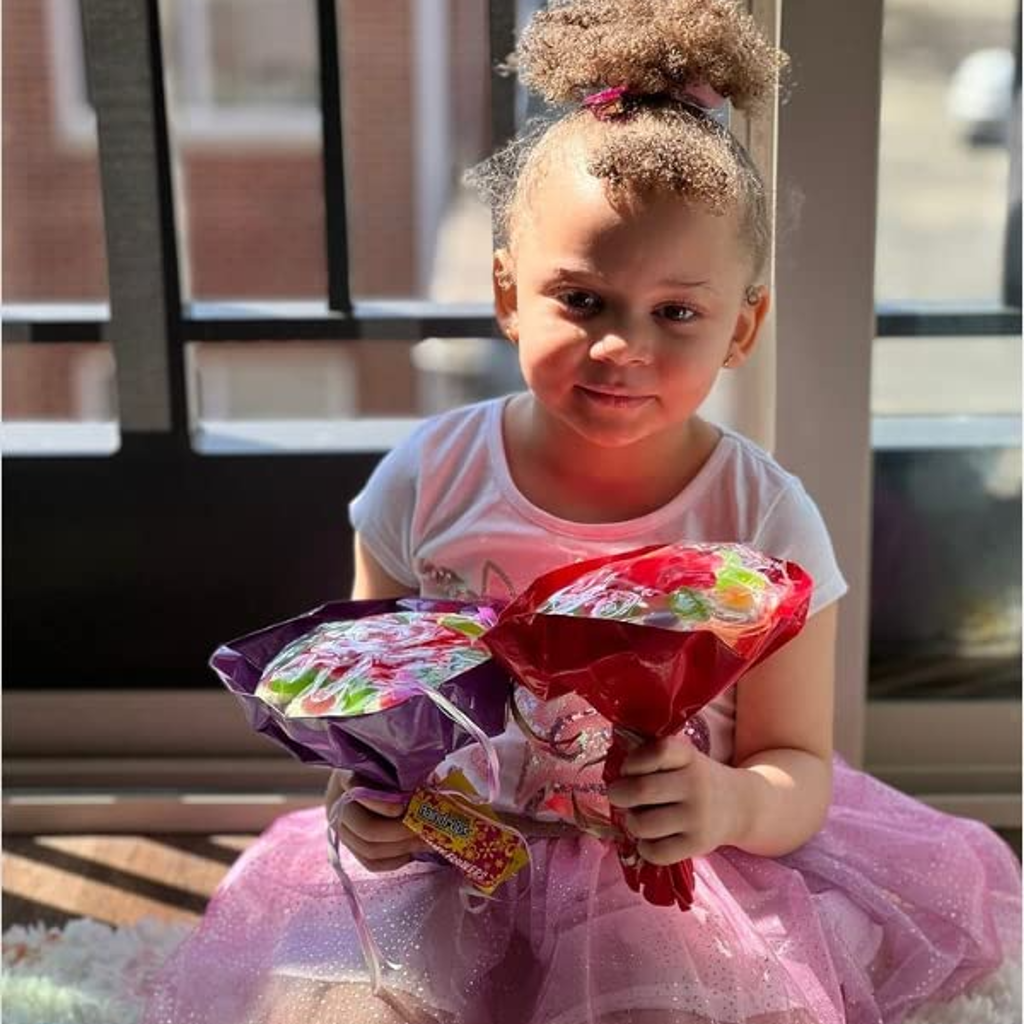 Raindrops Gummy Flower Bouquet Candy from Grandpa Joe's Candy Urban