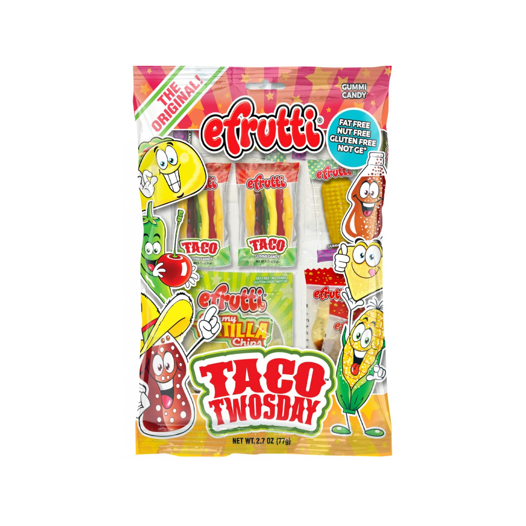 Taco Twosday Gummi Candy Grandpa Joe's Candy Candy, Chocolate & Gum