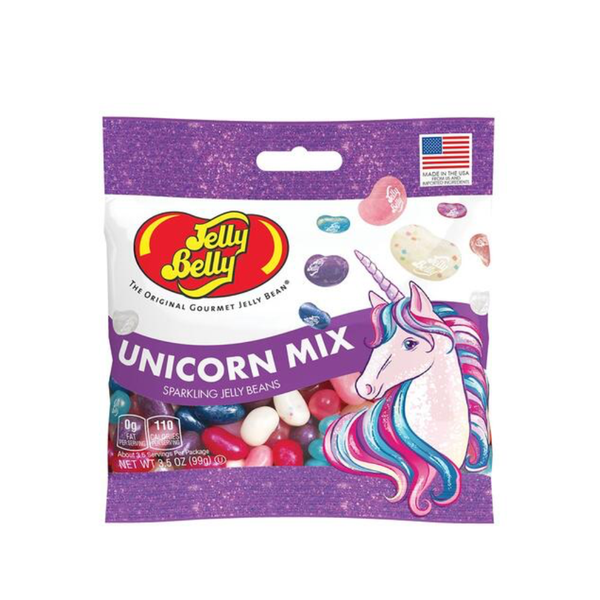 Unicorn Mix Jelly Beans Grab &amp; Go Bag Candy Grandpa Joe's Candy Candy, Chocolate & Gum
