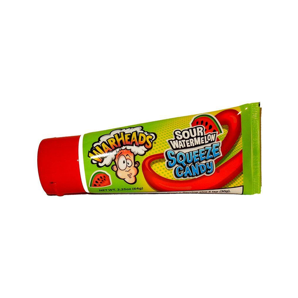 Warheads Sour Watermelon Squeeze Candy Grandpa Joe's Candy Candy, Chocolate & Gum