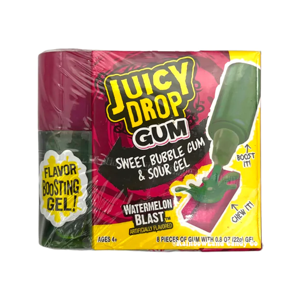 Watermelon Blast Juicy Drop Gum Grandpa Joe's Candy Candy, Chocolate & Gum