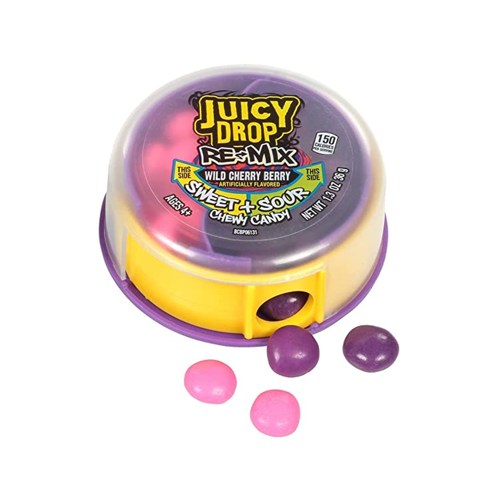 Wild Cherry Berry Juicy Drop Re-Mix Grandpa Joe's Candy Candy, Chocolate & Gum
