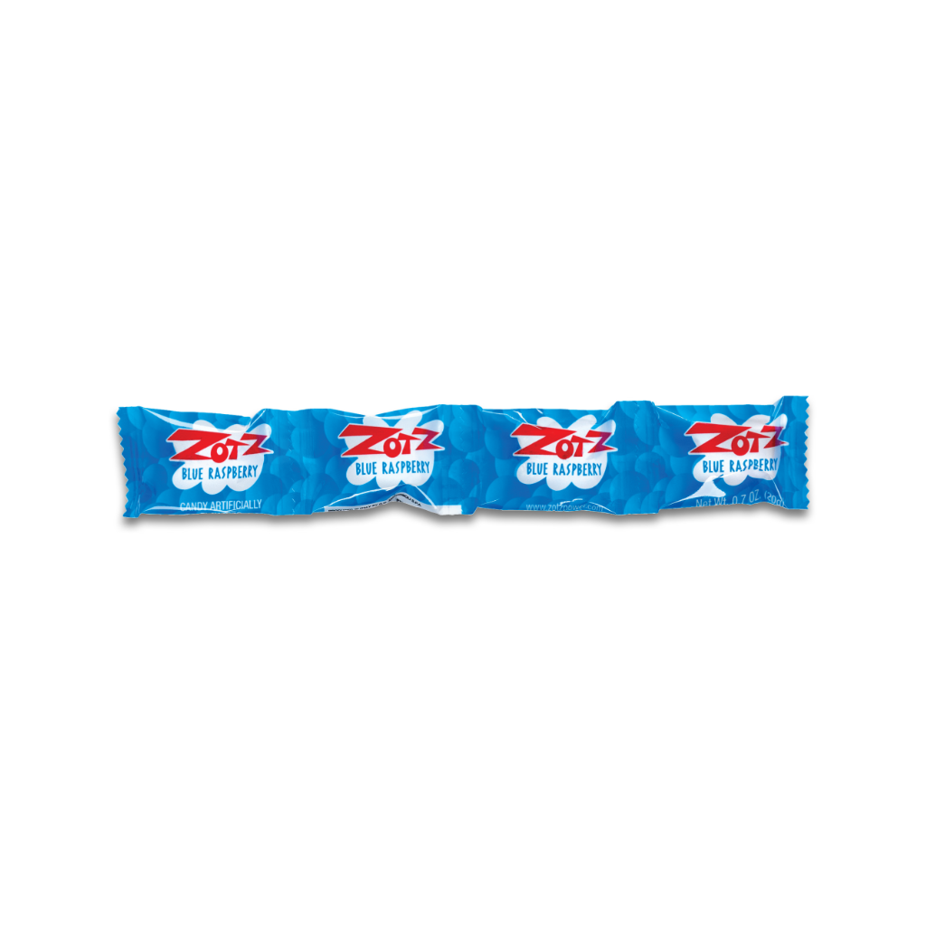 BLUE RASPBERRY Zotz Fizz Candy Strings Grandpa Joe's Candy Candy & Gum