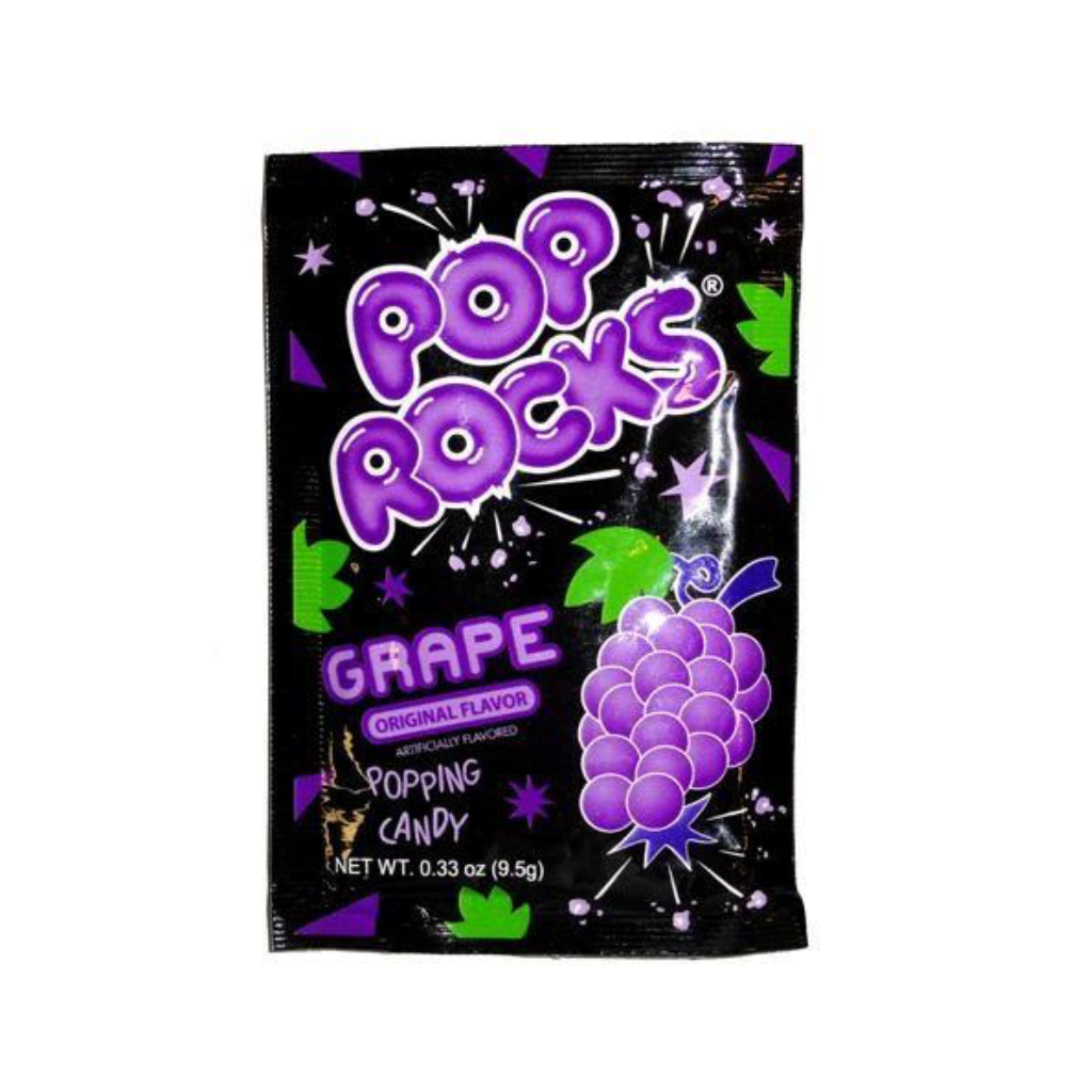 GRAPE Pop Rocks Popping Candy Grandpa Joe's Candy Candy & Gum