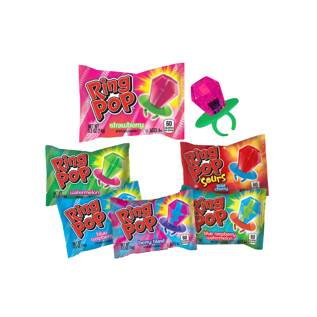 Ring Pop Candy Grandpa Joe's Candy Candy & Gum