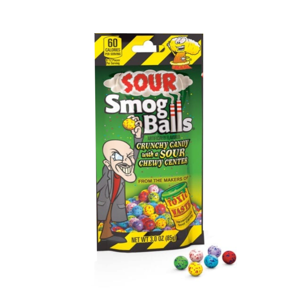 Toxic Waste Sour Smog Balls Candy Grandpa Joe's Candy Candy & Gum