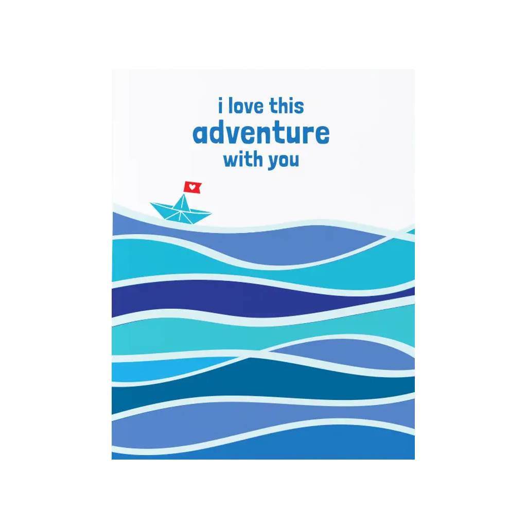 Adventure With You Love Card Graphic Anthology Cards - Love