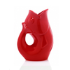 BRIGHT RED Large GurglePot Gurgling Fish Water Pitcher GurglePot Home - Garden - Vases & Planters