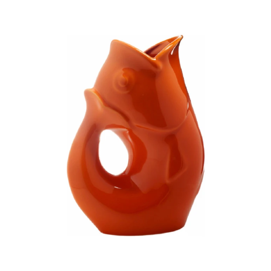 Large GurglePot Gurgling Fish Water PitcherPAPRIKA