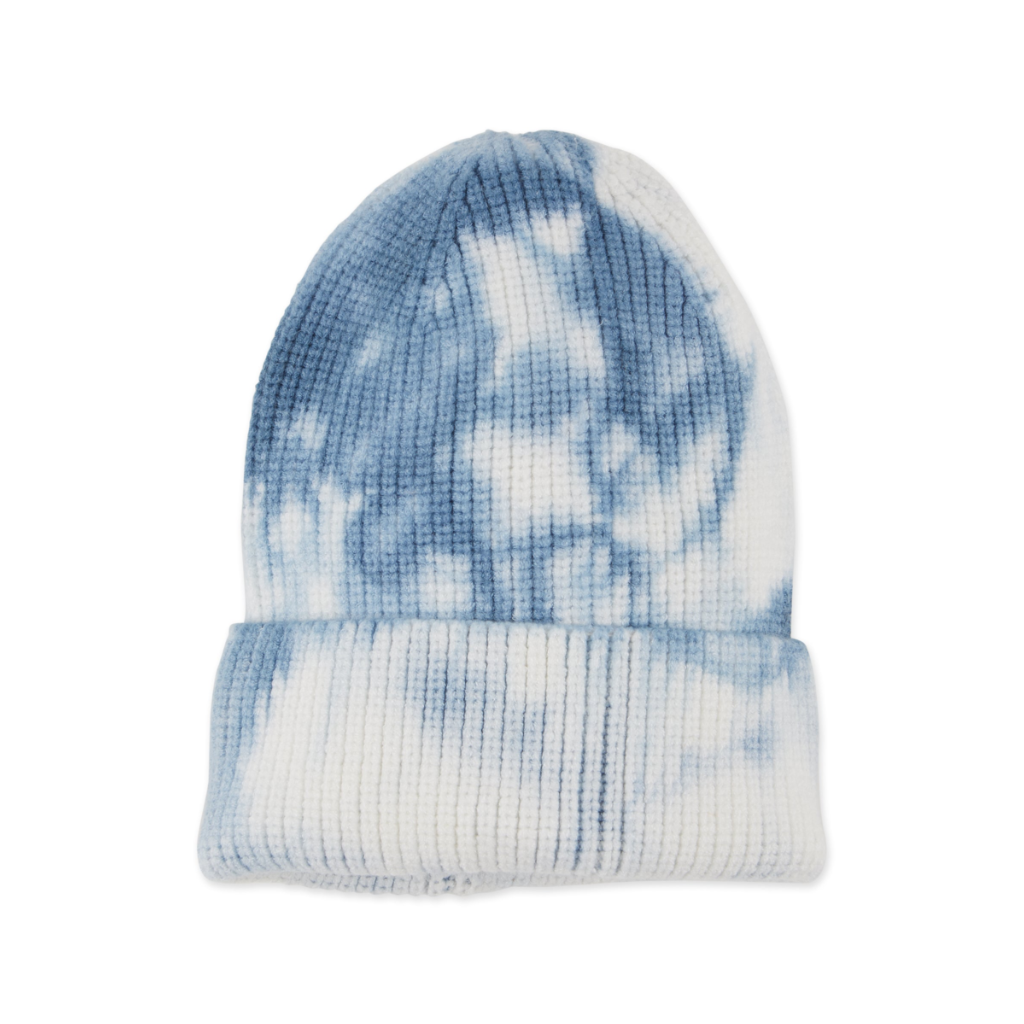 BLUE Tie-Dye Beanie Winter Hat - Womens Hadley Bren Apparel & Accessories - Winter - Adult - Hats