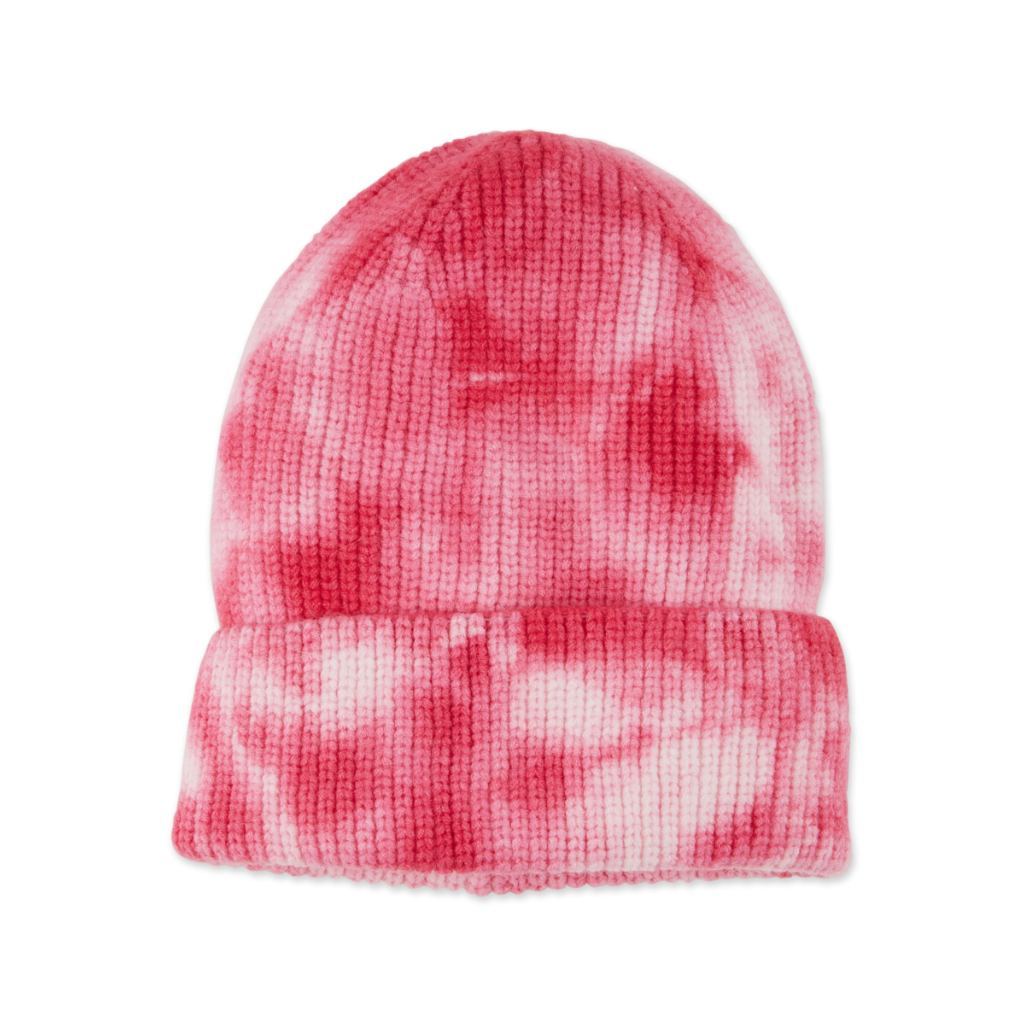 PINK Tie-Dye Beanie Winter Hat - Womens Hadley Bren Apparel & Accessories - Winter - Adult - Hats