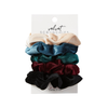 JEWELS Velvet Scrunchies - Set of 5 Hadley Wren Apparel & Accessories - Hair Accessories - Hair Claws & Clips