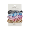 PASTEL Velvet Scrunchies - Set of 5 Hadley Wren Apparel & Accessories - Hair Accessories - Hair Claws & Clips