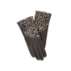 GRAY HWR GLOVES LEOPARD BUTTON Hadley Wren Apparel & Accessories - Winter - Adult - Gloves & Mittens