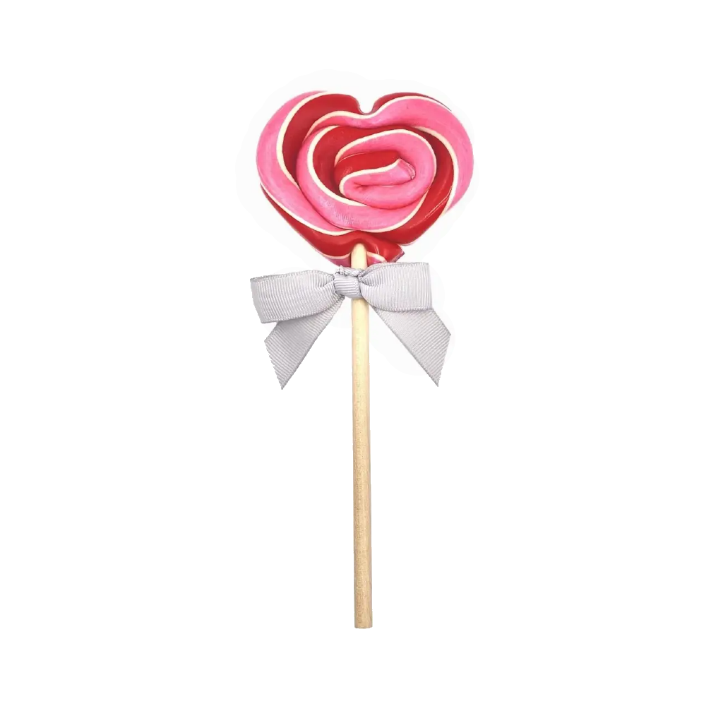 Strawberry Shortcake Lollipop Heart Hammond's Candies Candy, Chocolate & Gum - Holiday