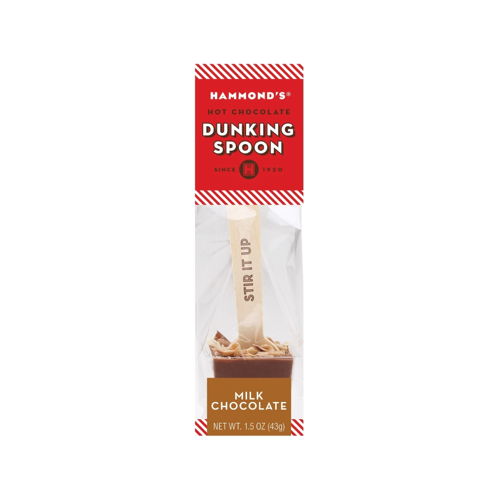 Milk Chocolate Dunking Spoon - 1.5oz Hammond's Candies Candy, Chocolate & Gum