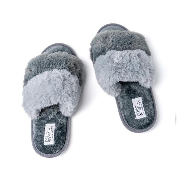 CLOUD / S/M Cotton Candy Puff Slippers - Womens Hello Mello Apparel & Accessories - Socks - Slippers - Adult - Womens