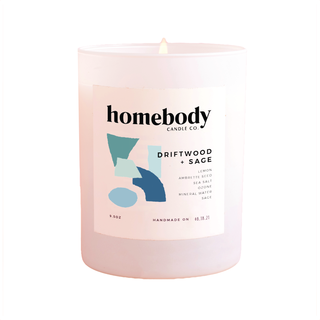 DRIFTWOOD & SAGE HOM CANDLE BURN & BLOOM Homebody Candle Co Home - Candles - Specialty