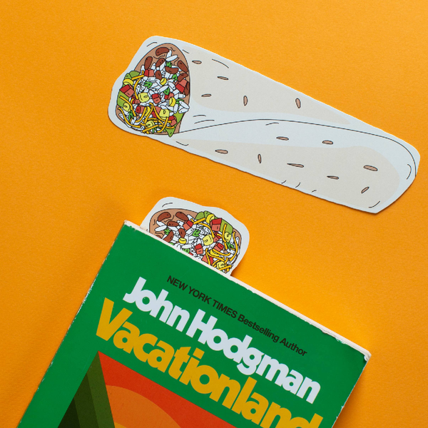 Burrito Bookmark Humdrum Paper Books