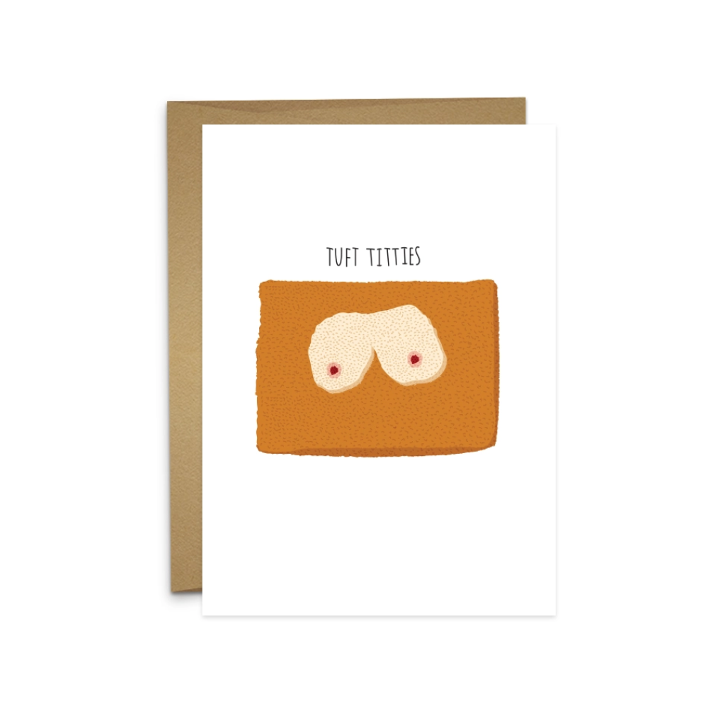 Tuft Titties Any Occassion Card Humdrum Paper Cards - Any Occasion