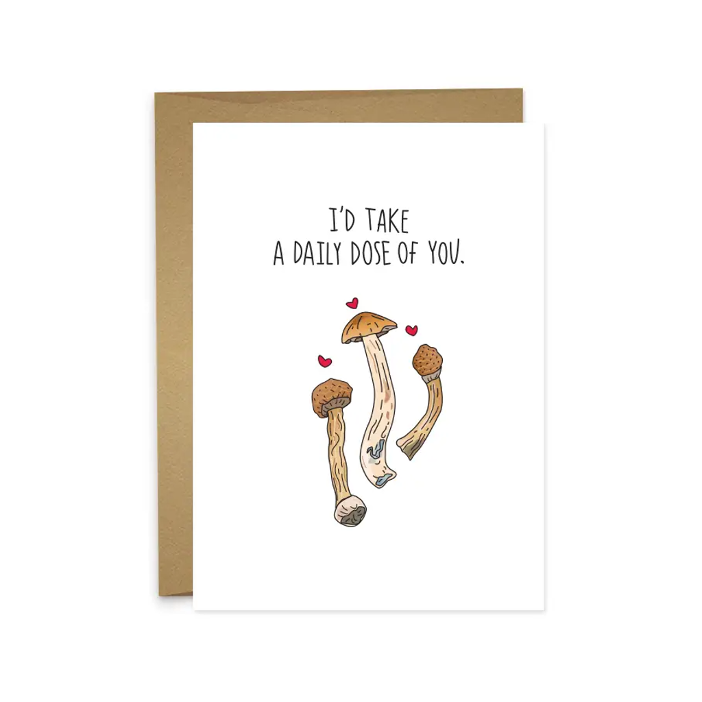 Daily Dose Of You Love Card Humdrum Paper Cards - Love