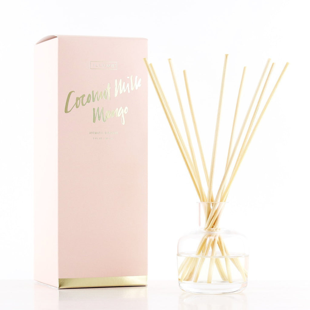 Essentials Diffuser - Coconut Milk Mango Illume Home - Candles - Incense, Diffusers, Air Fresheners & Room Sprays
