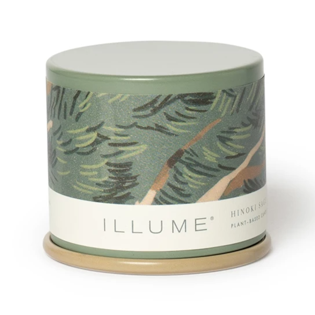 Demi Vanity Tin Candle - Hinoki Sage Illume Home - Candles - Specialty