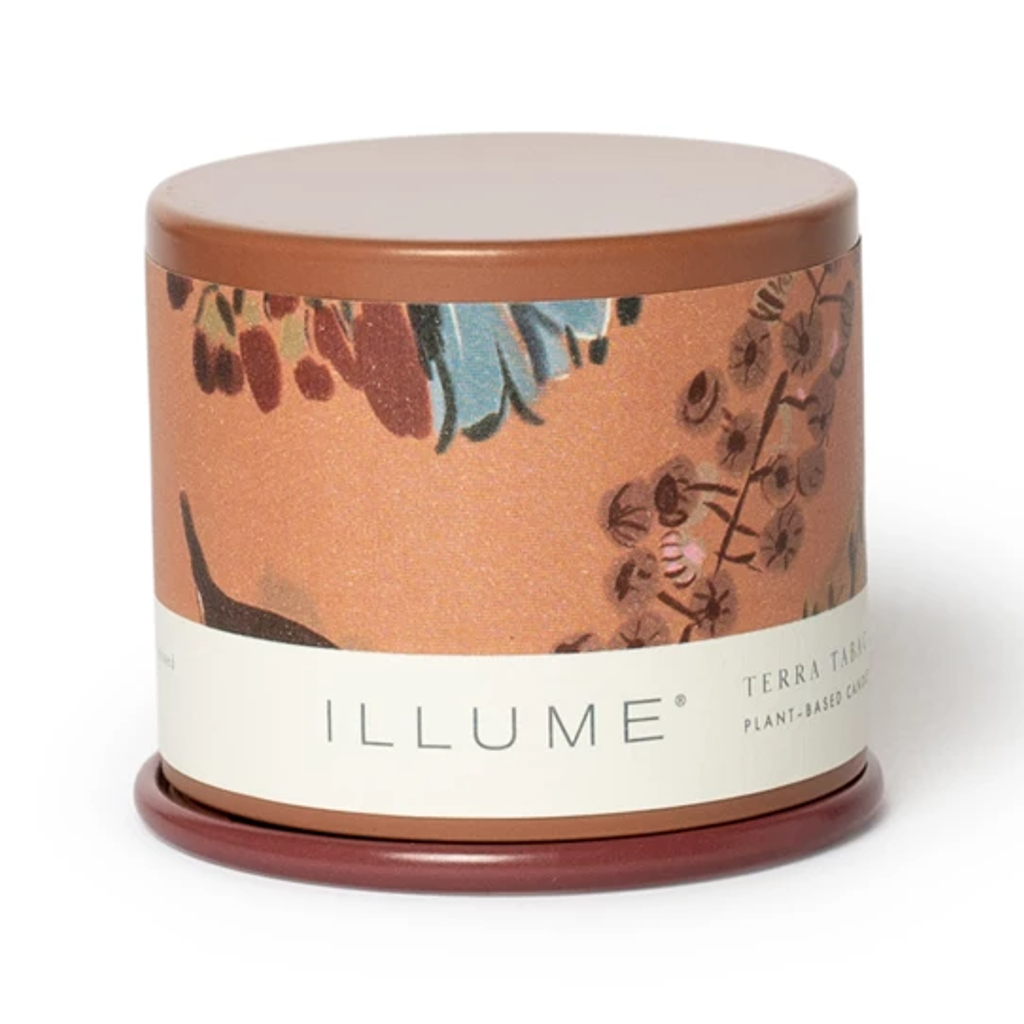 Demi Vanity Tin Candle - Terra Tabac Illume Home - Candles - Specialty