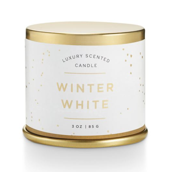 Noble Holiday Demi Tin Candle - Winter White Illume Home - Candles - Specialty