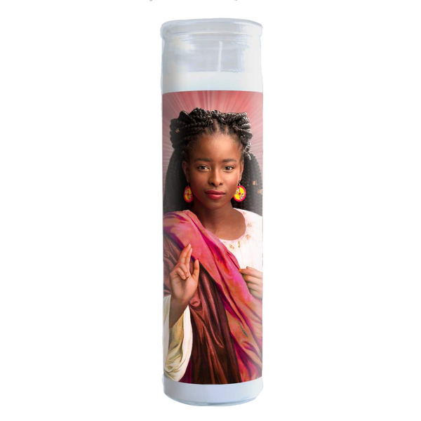 Amanda Gorman Celebrity Prayer Candle Illuminidol Home - Candles - Novelty